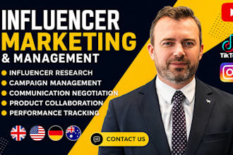 find instagram youtube influencers and manage influencer outreach campaigns