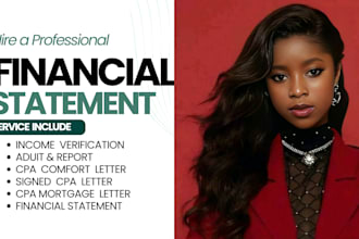 audited financials financial statement financial projection and profit and loss