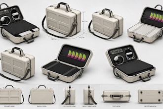 do backpack design hand bag tech pack travel bag technical drawing sketch