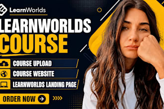 build lms website and create interactive courses for learnworld, learndash, h5p