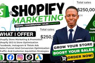run shopify marketing meta facebook ads shopify promotion to boost shopify sales