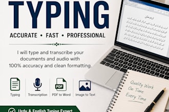 do accurate urdu and english typing