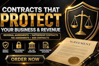 draft a legally binding US referral agreement