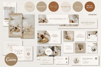 redesign your brand visuals into a modern canva brand kit and identity