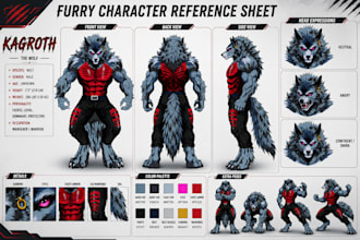 furry ref sheet anthro ref sheet fursona ref sheet furry reference sheet furry