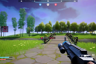 do full unreal engine game development, create unreal engine game, ue5 blueprint