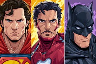 comic book illustration with comic book illustrator