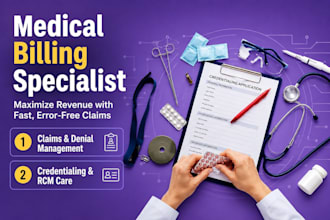 provide expert medical billing, credentialing, and rcm services