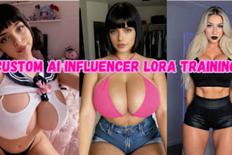 ai influencer ai model ai fanvue ai onlyfans lora sdxl flux training workflow