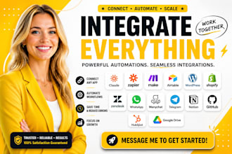 setup crm automation in hubspot gohighlevel zapier make and airtable