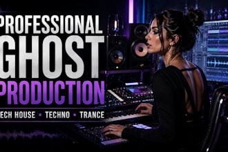 ghost produce tech house, melodic techno, trance, dark, deep techno, peak time