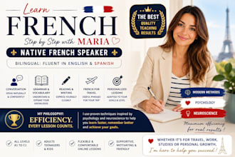 teach french lessons to adults, teenagers and kids online