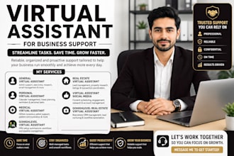 be your virtual assistant for business support