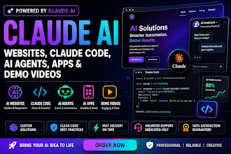 claude ai websites claude code ai agents apps demo videos