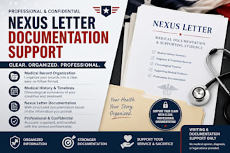 review medical records prepare a structured medical summary