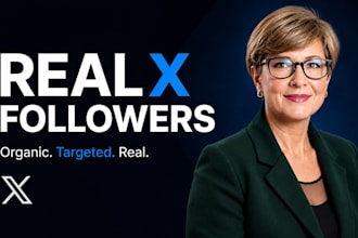 grow real x followers organically with strategic twitter x marketing