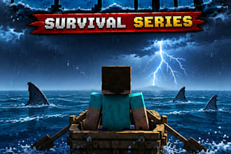 design custom minecraft shorts thumbnails