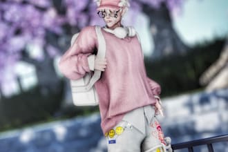 create high quality interactive costume vrchat furry avatar 3d vtuber in unity