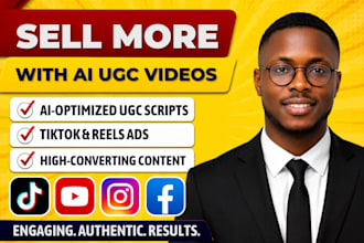 write ai optimized ugc scripts for viral tiktok and reels ads