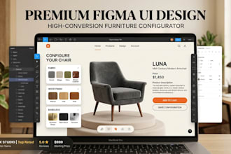 design furniture product configurators in figma