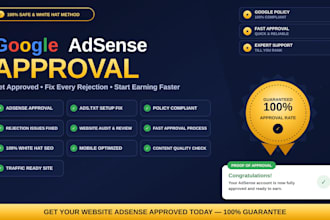 get website approved for google adsense setup ads text and fix rejection issues