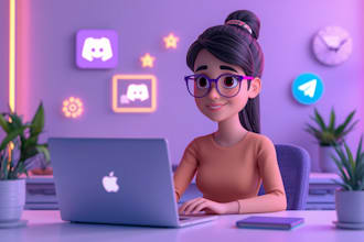 be your expert discord telegram moderator and community manager