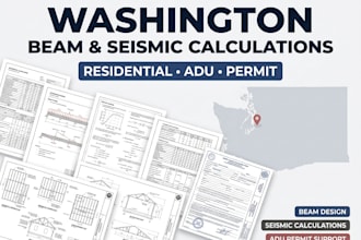 washington beam seismic calculations residential adu permit