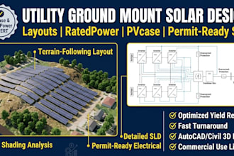 design ground mount solar layout ratedpower pvcase sld