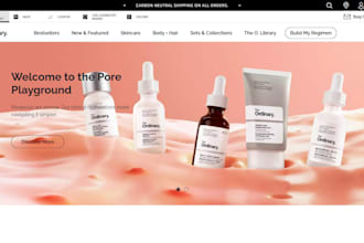 skin care website beauty website skin care shopify store beauty store cosmetics
