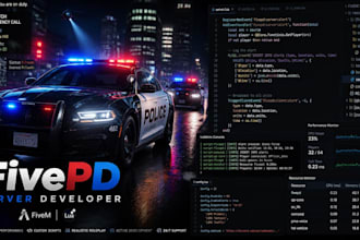 do fivepd modding scripting bug fixing and server optimization