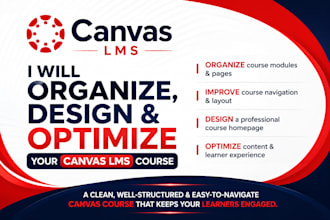 organize, design, and optimize your canvas lms course