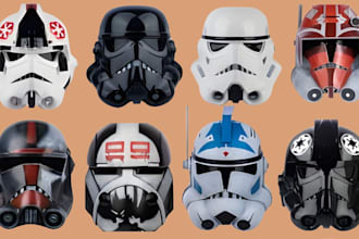 create 3d nask 3d helmet 3d model helmet for 3d printing custom cosplay 3d sword