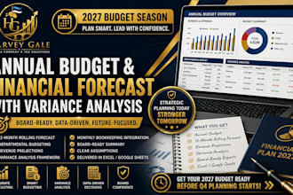 build your 2027 annual budget and rolling financial forecast before q4 planning