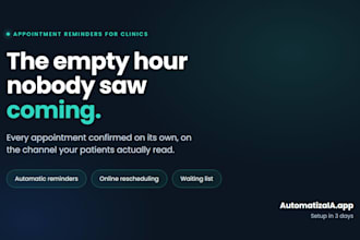 set up an ai appointment reminder system for clinics