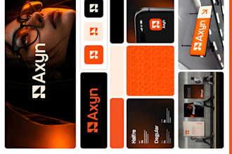 design corporate brand identity, instagram feed branding, brand guidelines kit