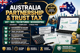 handle australia partnership tax trust tax gst partnership tax return trust tax