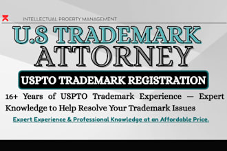 file responses to office actions from US trademark office