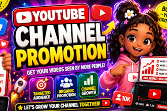 youtube promotion, USA video promotion for channel growth, monetization