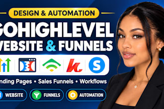 gohighlevel website design gohighlevel landing page go high level sales funnel