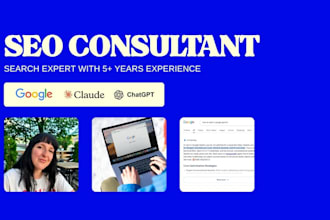 be your SEO consultant for technical and on page content