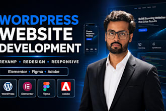 redesign your wordpress elementor website