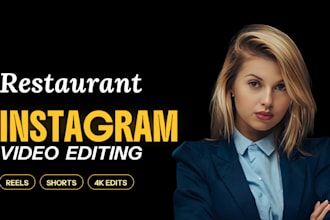 do restaurant cooking food recipe instagram video edit instagram reels content