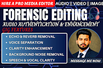 edit, clean up, and enhance audio, video, images and forensic audio with izotope