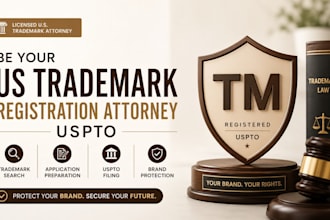 be your US trademark registration attorney uspto