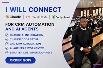 connect claude ai claude code to gohighlevel for CRM automation and ai agents