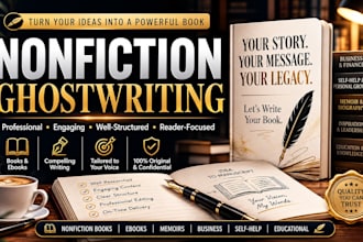 ghostwrite non fiction, non fiction ghostwriter, non fiction ghostwrite, writer