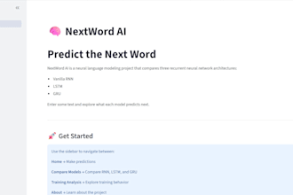 build an nlp text analyzer
