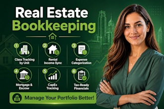 do real estate bookkeeping in quickbooks rental airbnb