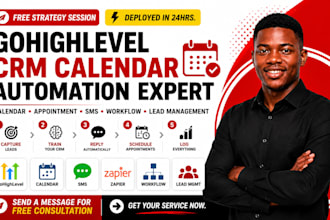 gohighlevel crm calendar appointment sms workflow zapier lead management setup