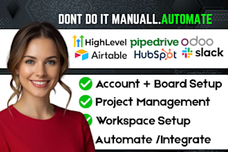 automate zoho crm monday crm highlevel pipedrive airtable odoo hubspot workflows